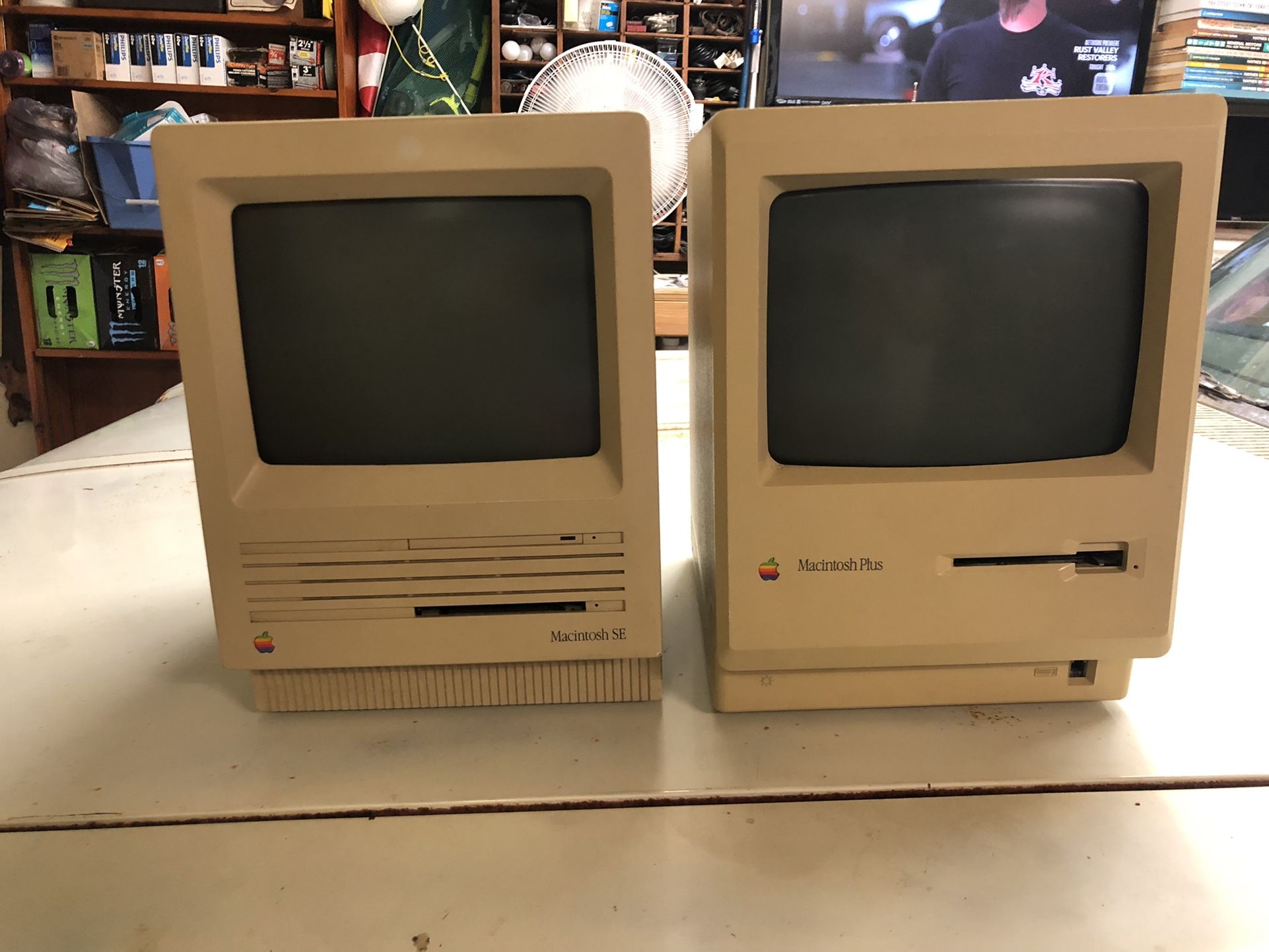 Macintosh SE and Plus