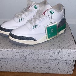 Jordan 3 Retro "Lucky Green" Men’s Shoe Size 8M