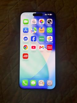 iPhone 15 pro Max. 256 GB.   AT&T. Carriers