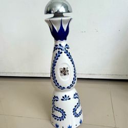 Clase Azul Reposado Empty Tequila Bottle 750ml Hand Painted