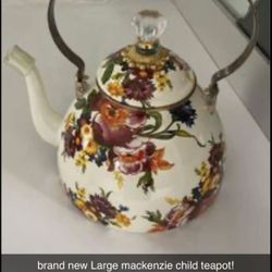 McKenzie Childs Tea Pot