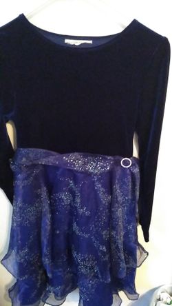 girls Sparkly Christmas dress size 14