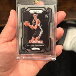 Panini Prizm Victor Wembanyama Rookie Card