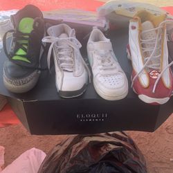 Jordan Green Size6.5 Y Blue 1y Nike Blue2y Red4y