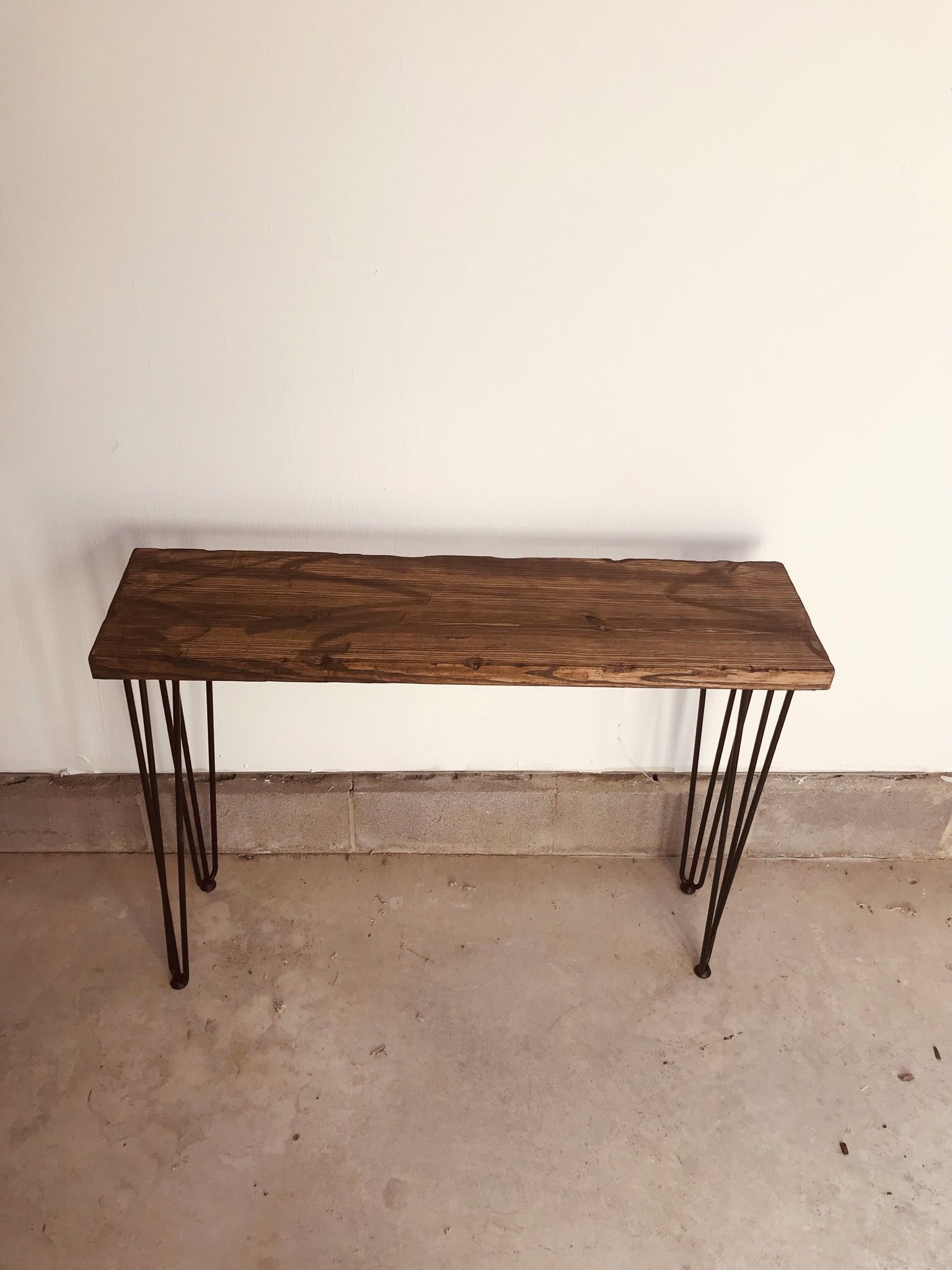 Rustic Console Table Farmhouse
