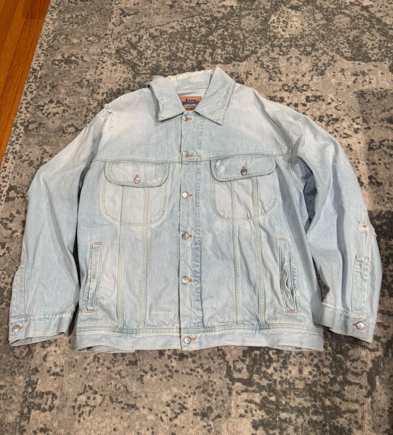 Acne Studios Denim Jacket Size XL 
