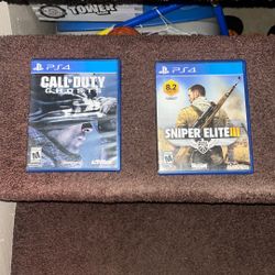 Ps4 Games (Check Description For Prices)