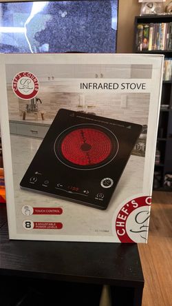 Chef's Counter Infrared Stove CC-1123BLK