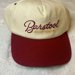 Barstool Scottsdale Two-Tone Cap - Cream and Red