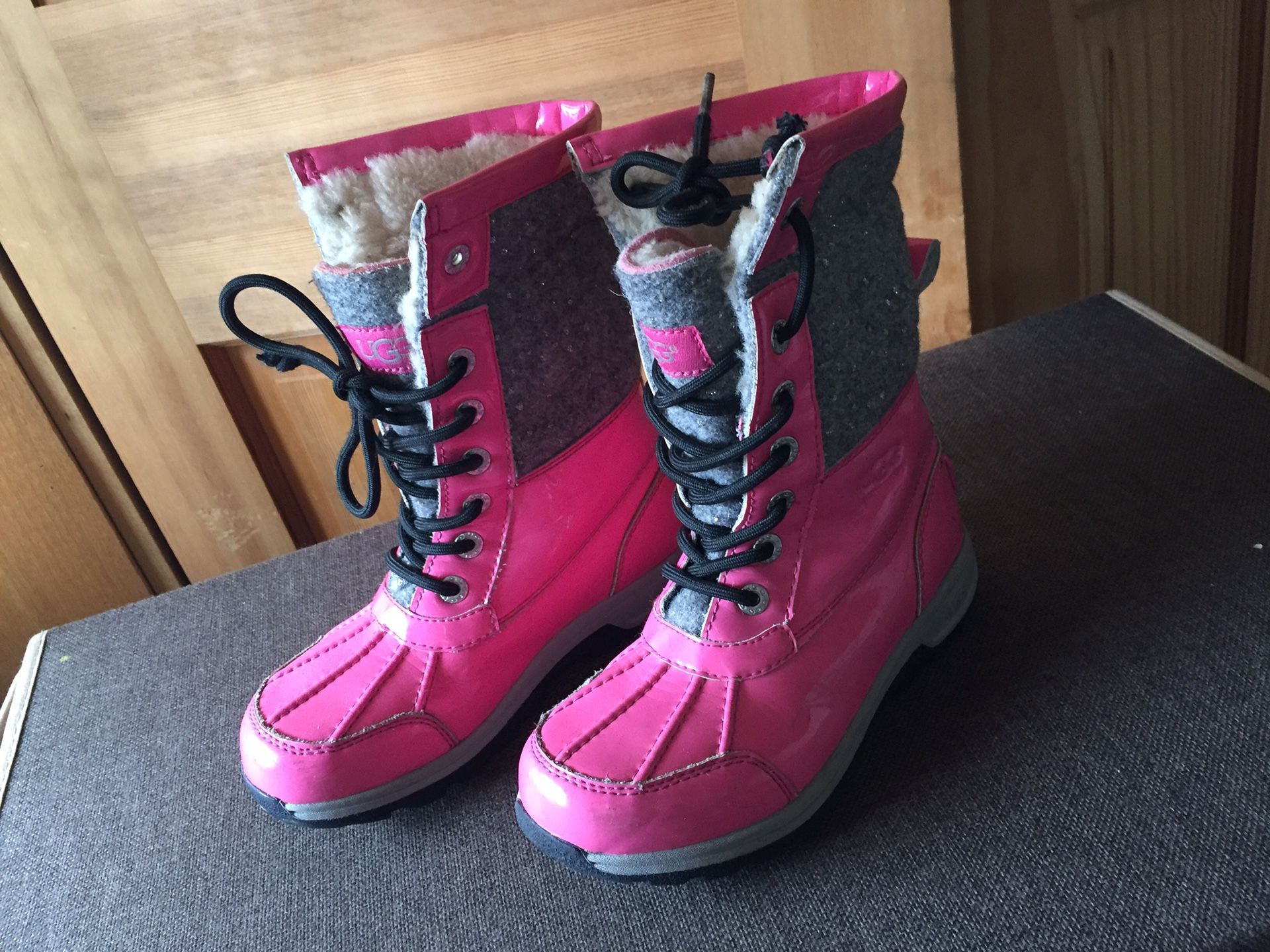 Ugg Pink Snow Boots
