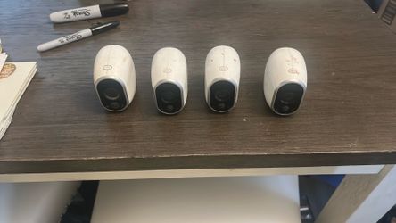 Arlo security cameras for sale with rechargeable batteries