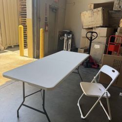 6 Ft Foldable Table For Party $35