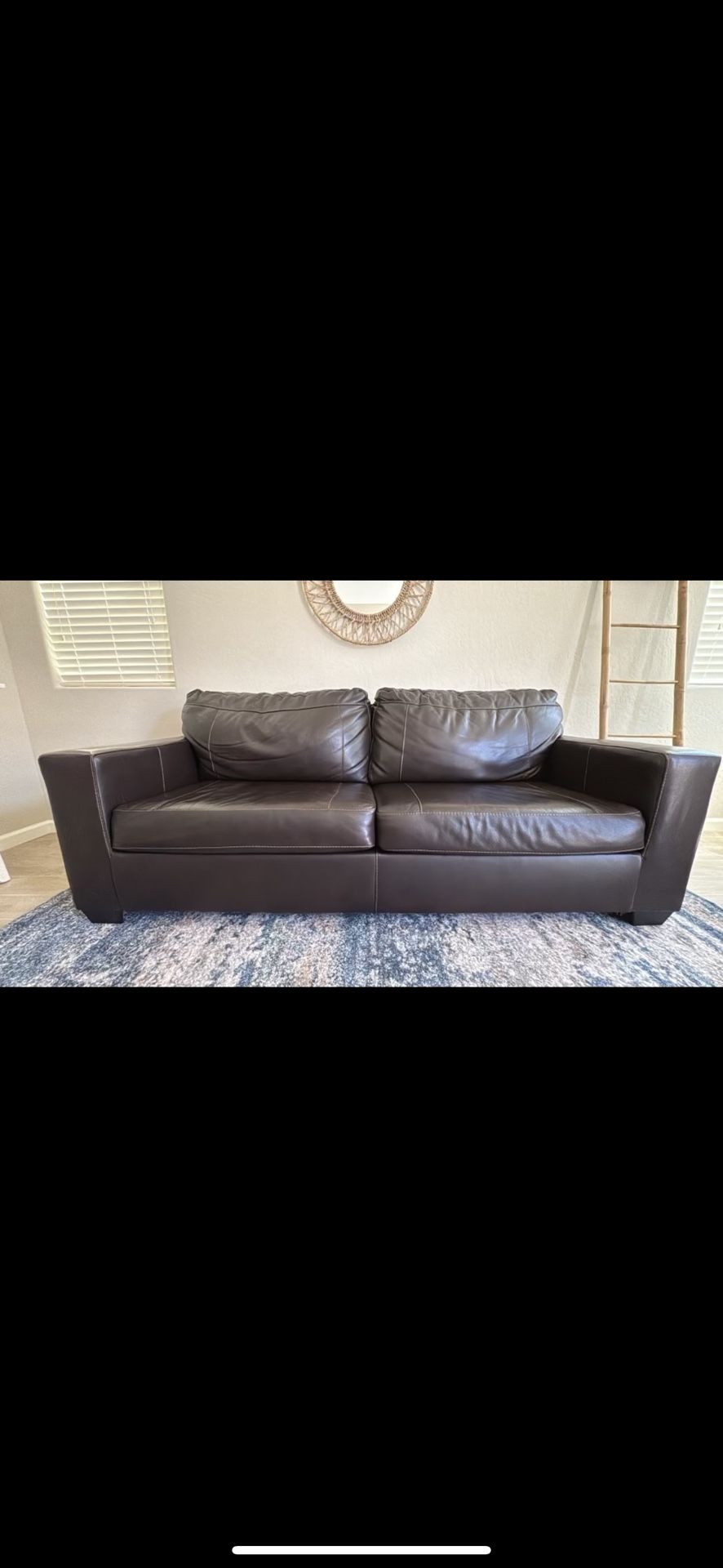 Leather Couch
