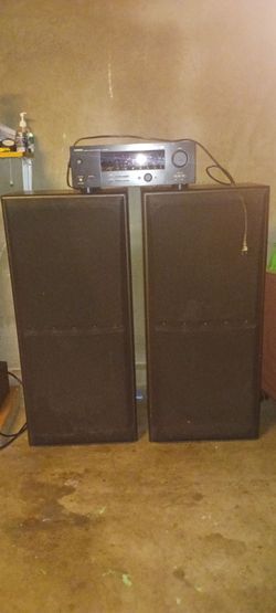 Yamaha receiver Kenwood speakers