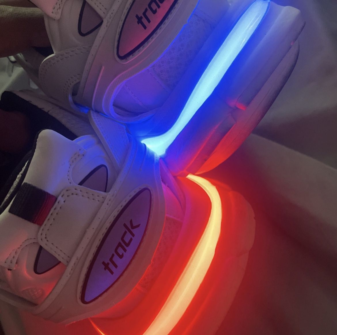 Balenciaga Track All White Led