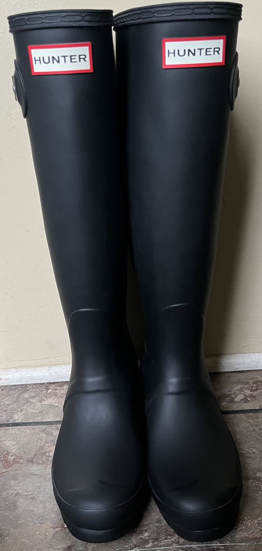 Hunter Women’s Original Tall Rain Boots Navy