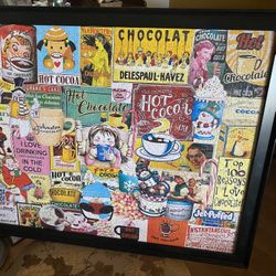 4 Large Framed Jigsaw Puzzles $6 EACH Or $18 For All