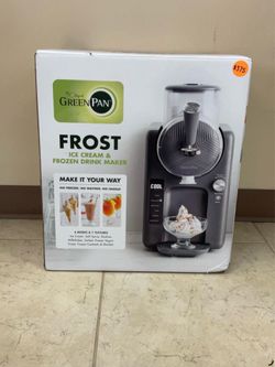 ORIGINAL GREEN PAN FROST ICE CREAM & FROZEN DRINK MAKER