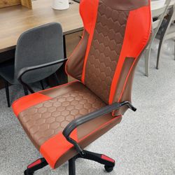 Brown & Red Gaming Chair, Adjustable & Comfortable HX-0019🤎❤️
