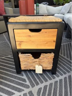 Rustic Stool with Storage ($30 OBO)