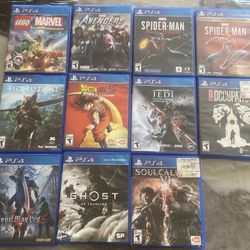 PS4 Games (Check Description)
