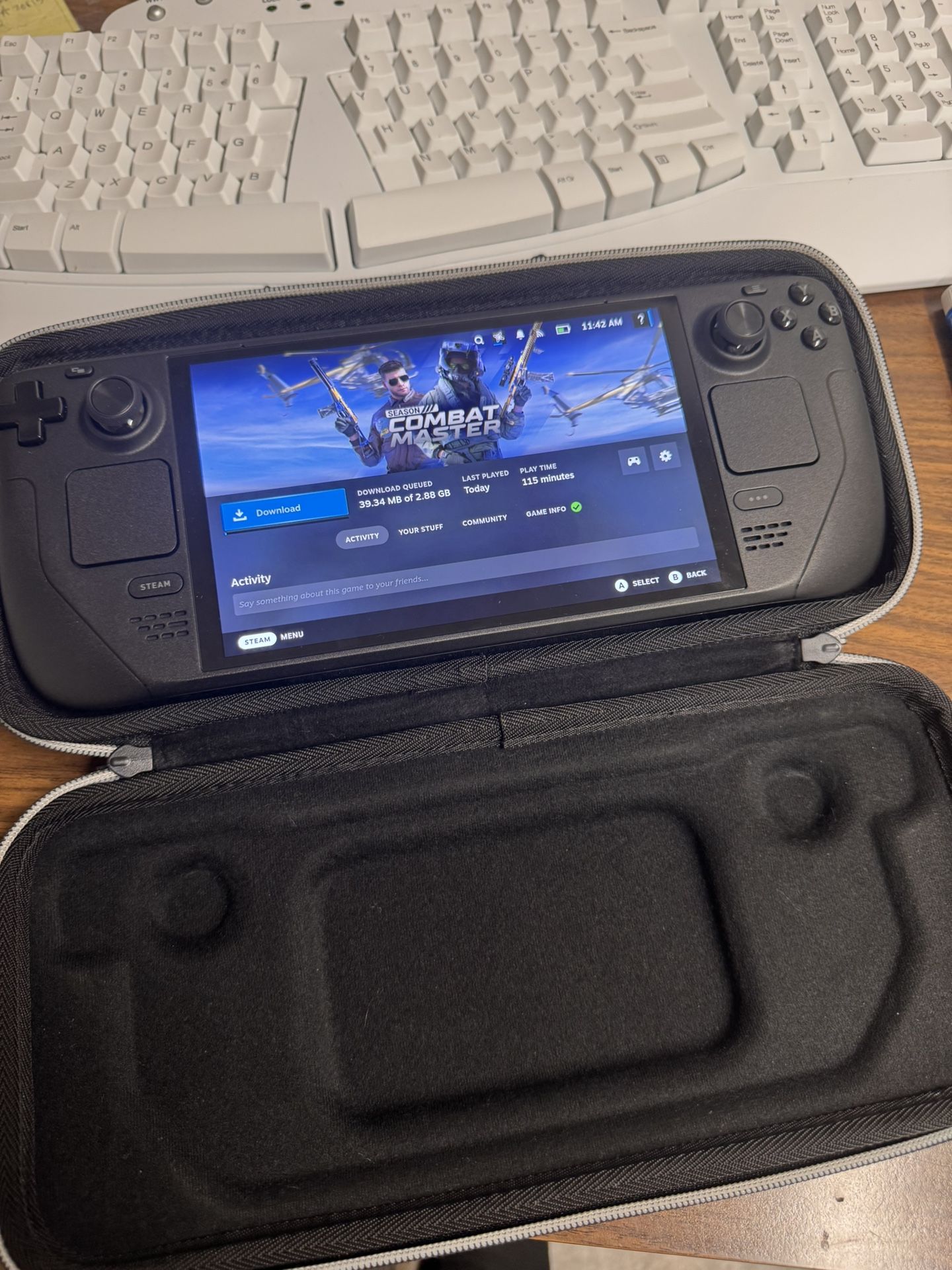 Valve Steam Deck OLED 512GB Handheld Gaming Console - Featuring A High Dynamic Range Screen, A Longer-lasting Battery, Faster Downloads, And Much More
