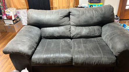 Gray couch gently used