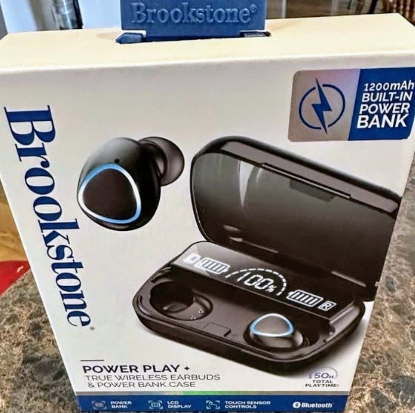 Brookstone Wireless Earbuds 