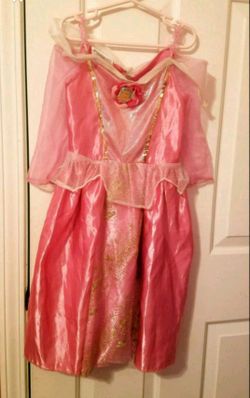 Disney Aurora Dress Up Dress 4-6x New