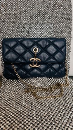 Women dark blue fashion purse