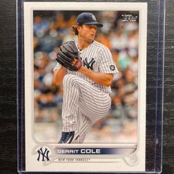 2022 Topps Gerrit Cole Baseball Card #35