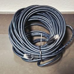 Black CAT6 UTP Ethernet Patch Cable