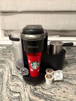 Keurig Single-Serve Coffee Maker with Milk Frother