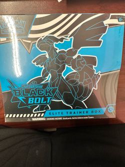 Pokemon Scarlet & Violet Black Bolt Elite Trainer Box