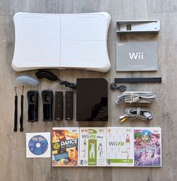 Nintendo Wii + Wii Fit Bundle