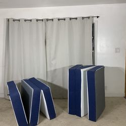 LIKE NEW! Tri-Fold 6” Mattress  2 Available $60 EACH
