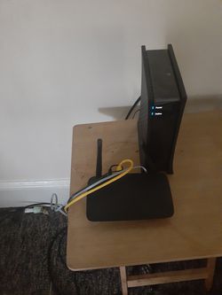 modem and high-speed router