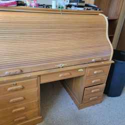Solid Maple Rolltop 2 Piece