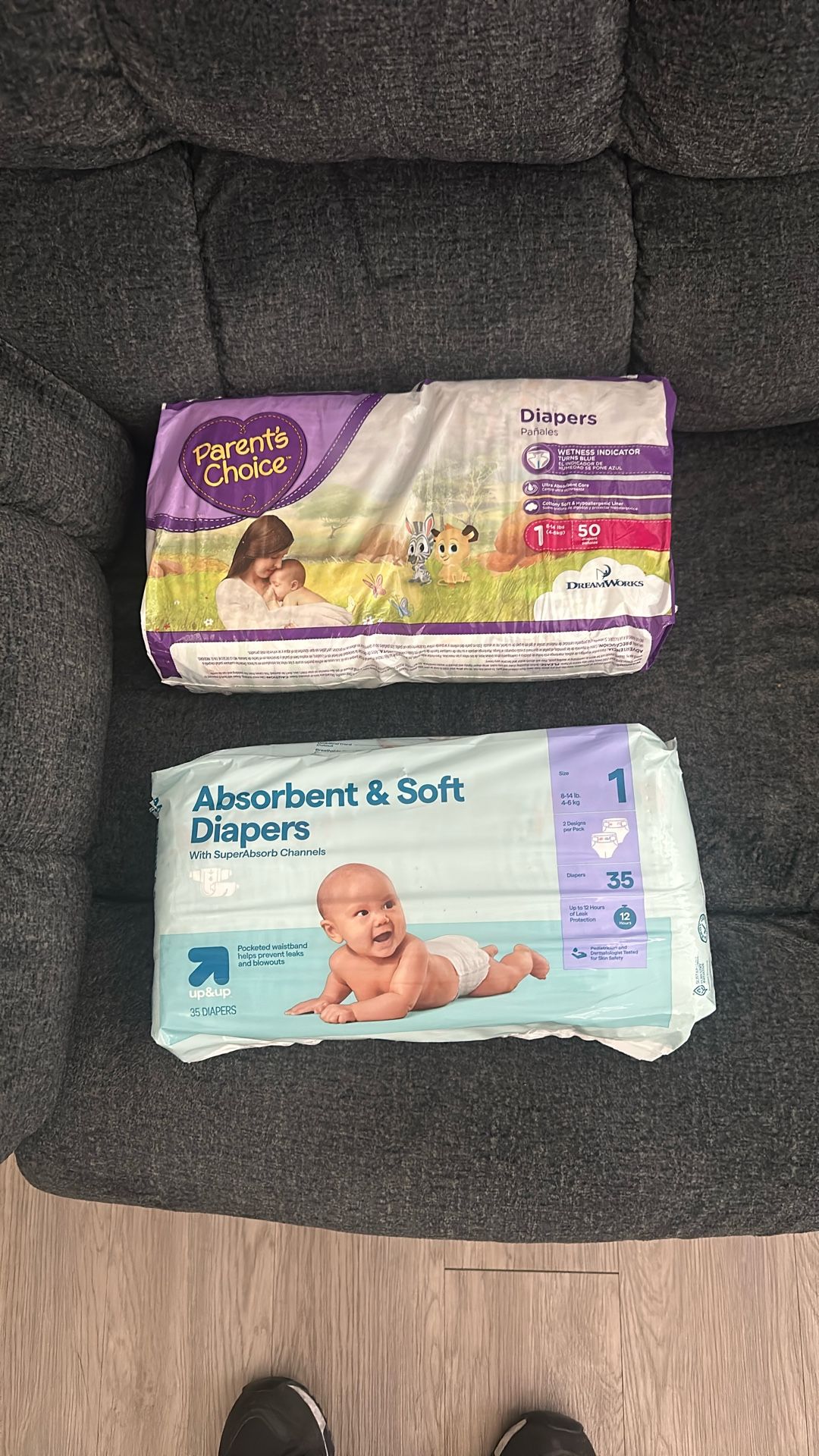 Free Diapers Brand New Size 1