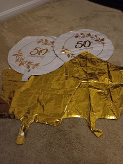 Free 50th Anniversary Balloons