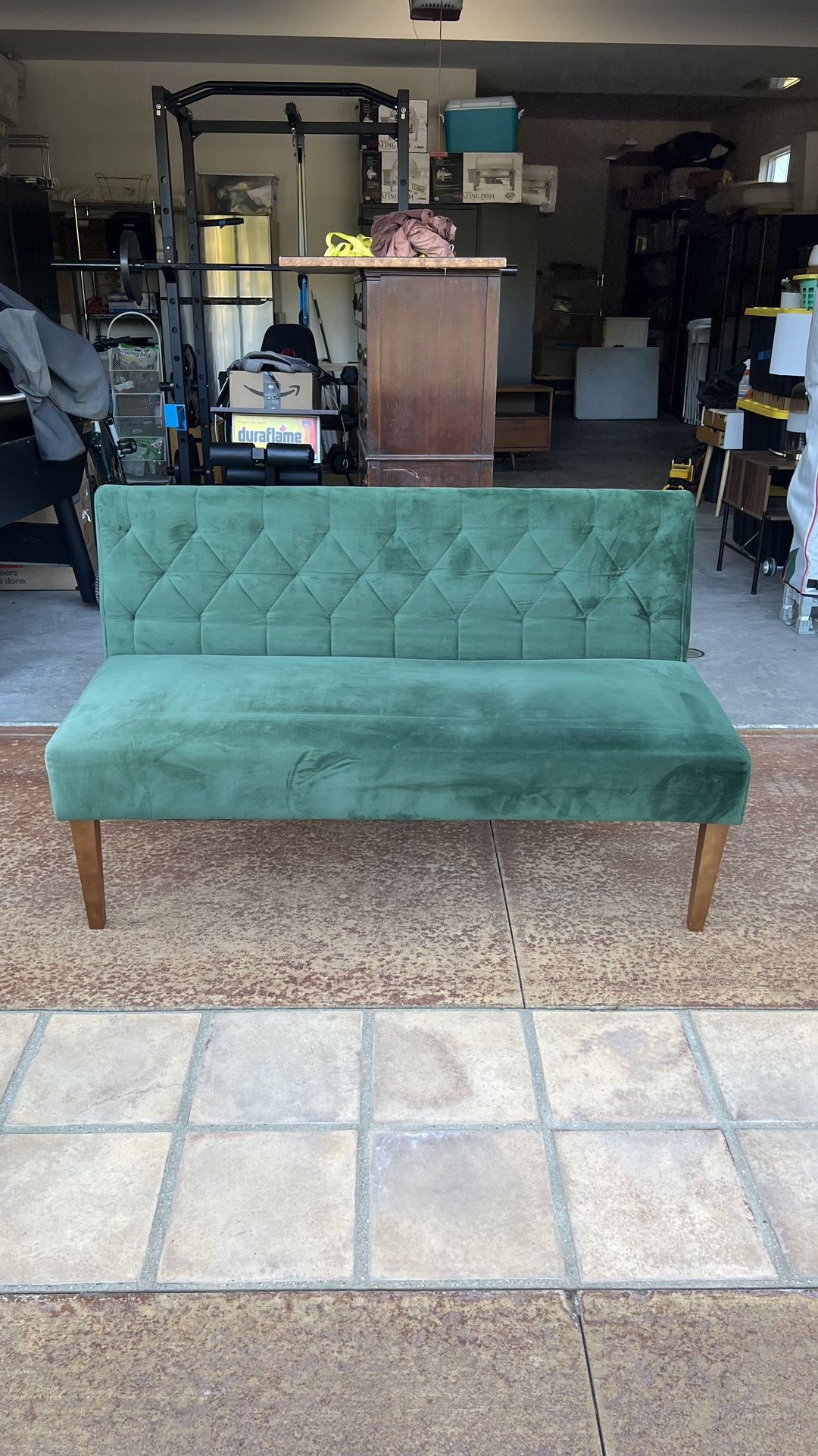 Dark Green Sofa