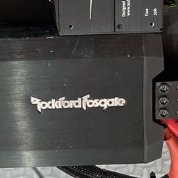 Rockford Fosgate Power T1000X5ad Compact 5-channel car amplifier — 100 watts RMS x 4 at 2 to 4 ohms + 600 watts RMS x 1 at 1 to 2 ohms