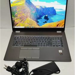 HP ZBook Fury 17 in G7 I9-10885H 2.40GHz 1TB SSD 64GB RAM
