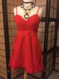 Pretty in Red dress