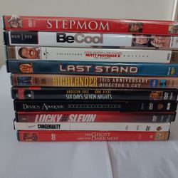 10 DVDs Various Genres