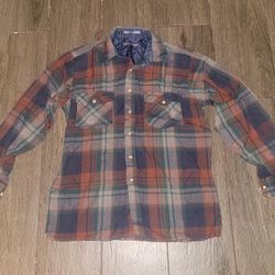 Van Heusen Plaid Sweatshirt 