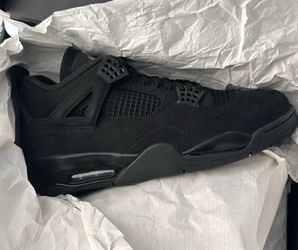 NEW 2025 AIR JORDAN 4 RETRO “Black Cat” sz8, 10.5