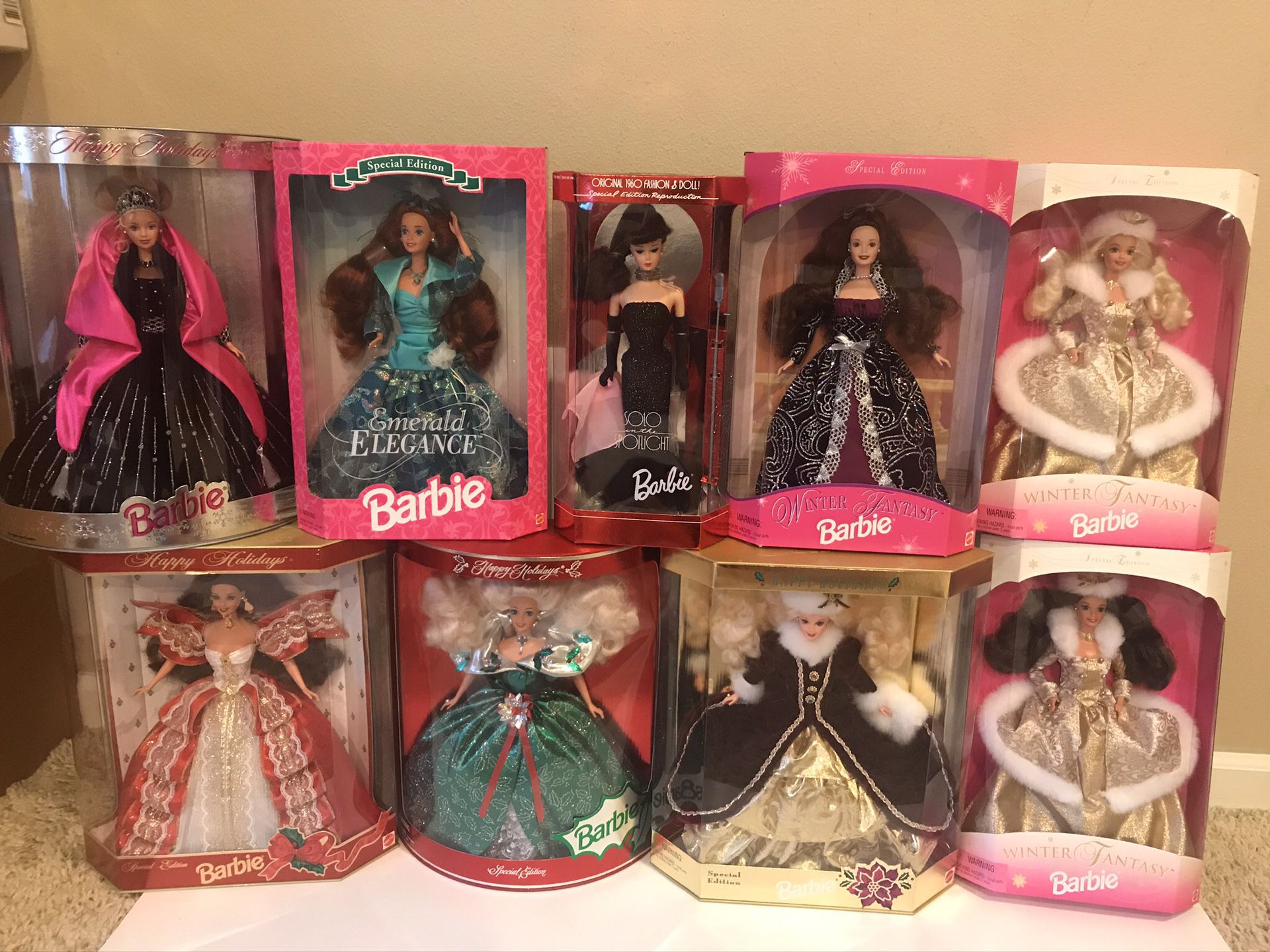 Barbie’s vintage never been opened 1990’s
