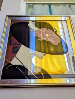 Art Deco High Fashion Mirror