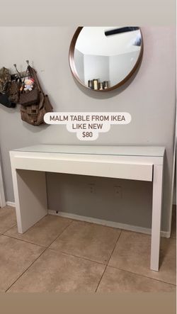 MALM IKEA TABLE